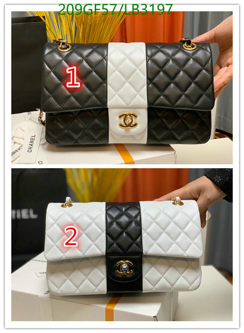 Chanel Bag-(Mirror)-Diagonal- Code: LB3197 $: 209USD