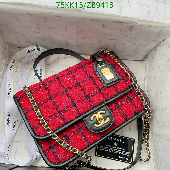 Chanel Bags-(4A)-Diagonal- Code: ZB9413 $: 75USD