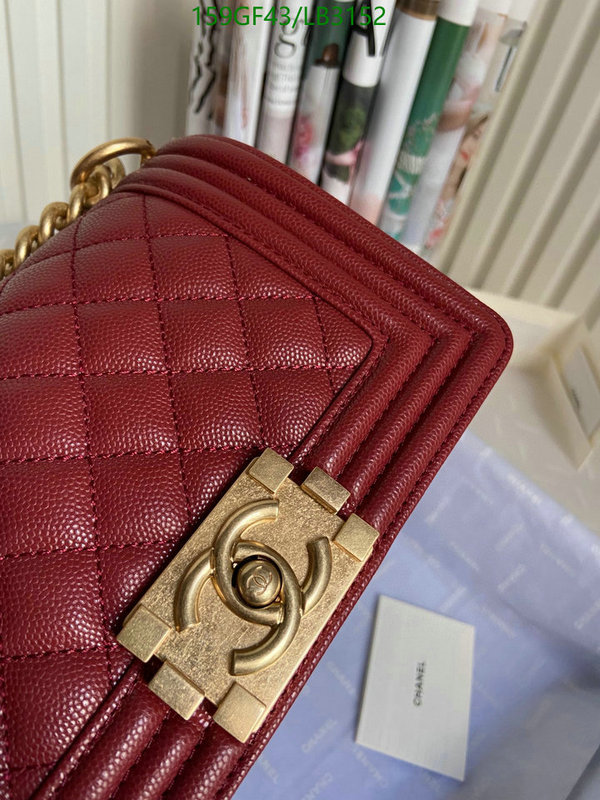 Chanel Bag-(Mirror)-Le Boy Code: LB3152 $: 159USD