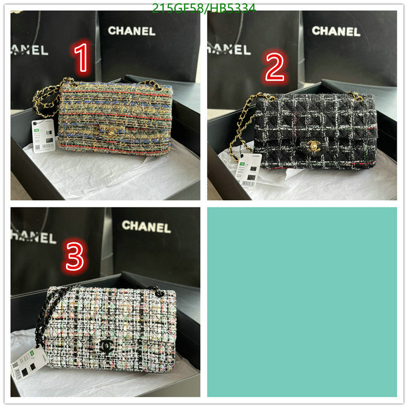 Chanel Bag-(Mirror)-Diagonal- Code: HB5334 $: 215USD
