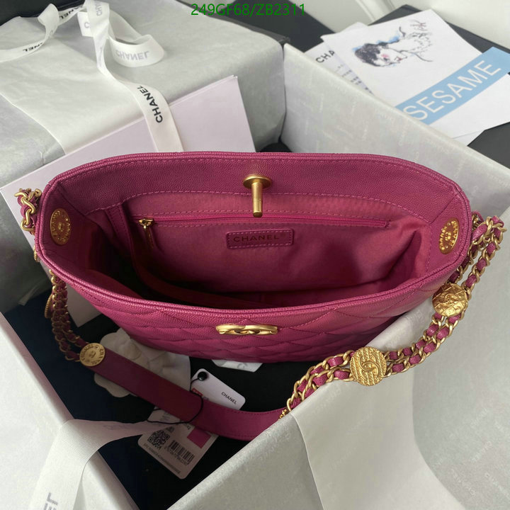 Chanel Bag-(Mirror)-Diagonal- Code: ZB2311 $: 249USD