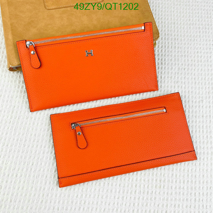 Hermes Bag-(4A)-Wallet- Code: QT1202 $: 49USD