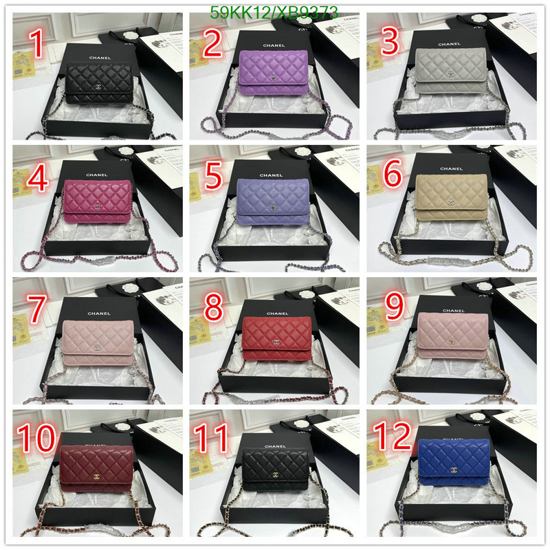 Chanel Bags-(4A)-Diagonal- Code: XB9373 $: 59USD