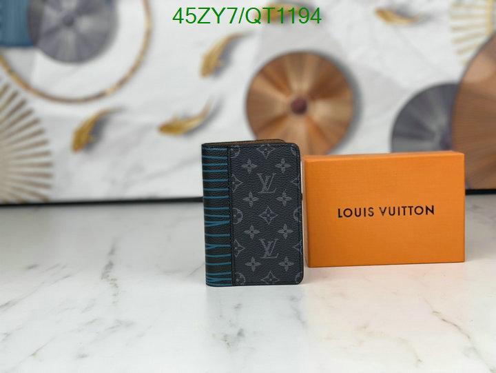 LV Bag-(4A)-Wallet- Code: QT1194 $: 45USD