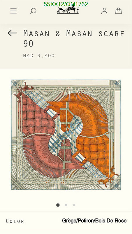 Scarf-Hermes Code: QM1762 $: 55USD