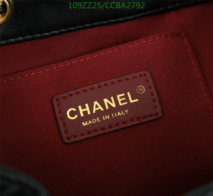 Chanel Bags-(4A)-Backpack- Code: CCBA2792 $: 109USD