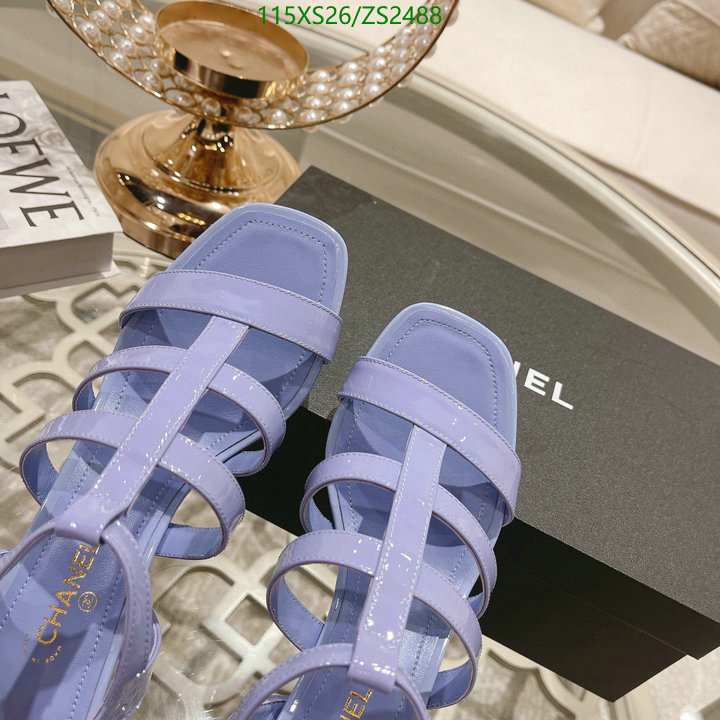 Women Shoes-Chanel Code: ZS2488 $: 115USD