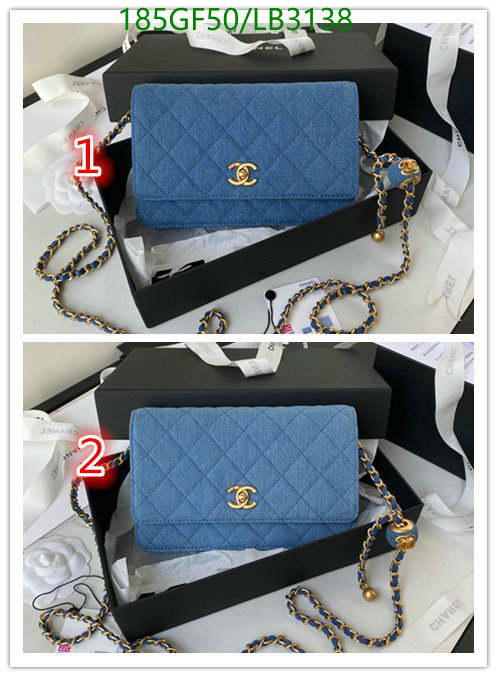 Chanel Bag-(Mirror)-Diagonal- Code: LB3138 $: 185USD