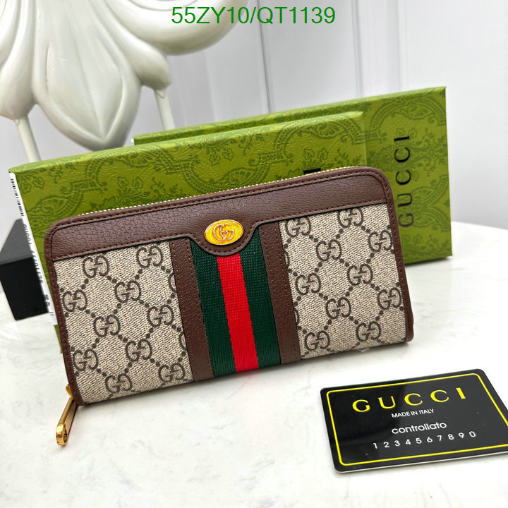 Gucci Bag-(4A)-Wallet- Code: QT1139 $: 55USD