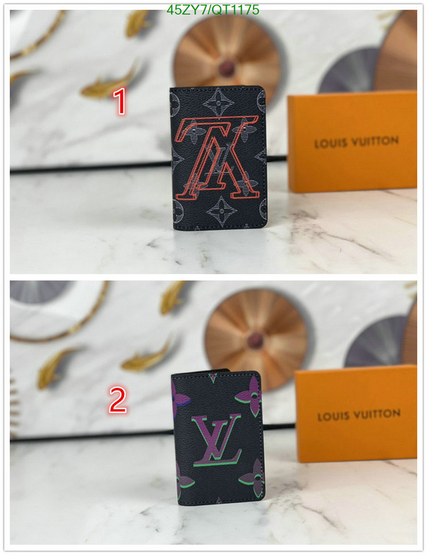 LV Bag-(4A)-Wallet- Code: QT1175 $: 45USD