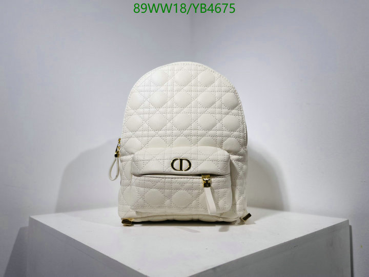 Dior Bags-(4A)-Backpack- Code: YB4675 $: 89USD