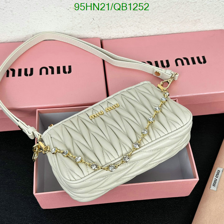 Miu Miu Bag-(4A)-Diagonal- Code: QB1252 $: 95USD