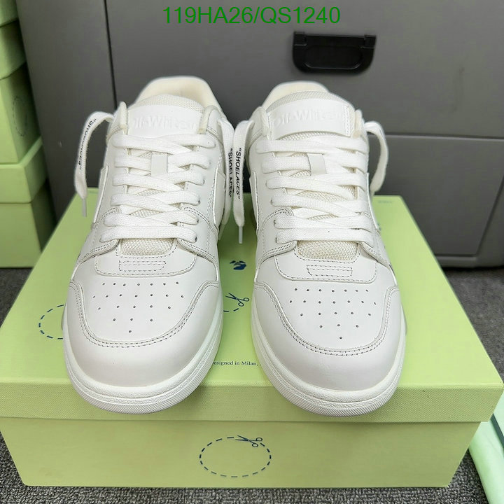 Men shoes-Off-White Code: QS1240 $: 119USD