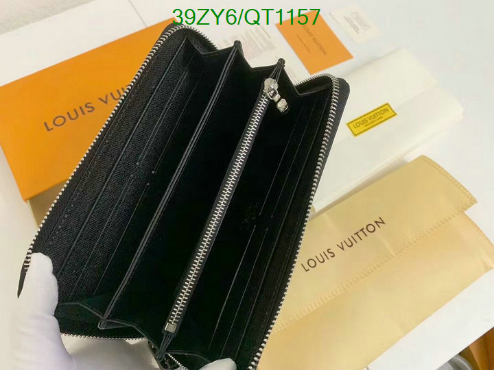 LV Bag-(4A)-Wallet- Code: QT1157 $: 39USD
