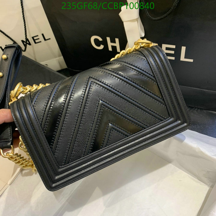 Chanel Bag-(Mirror)-Le Boy Code: CCBP100840 $: 235USD