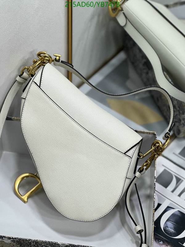 Dior Bags-(Mirror)-Saddle- Code: YB7478 $: 215USD