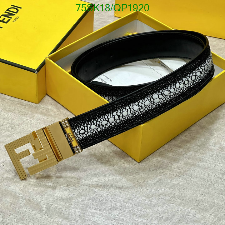 Belts-Fendi Code: QP1920 $: 75USD