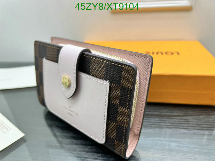 LV Bag-(4A)-Wallet- Code: XT9104 $: 45USD