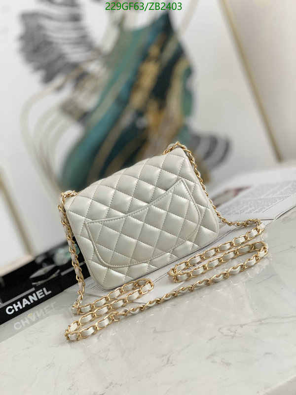 Chanel Bag-(Mirror)-Diagonal- Code: ZB2403 $: 229USD