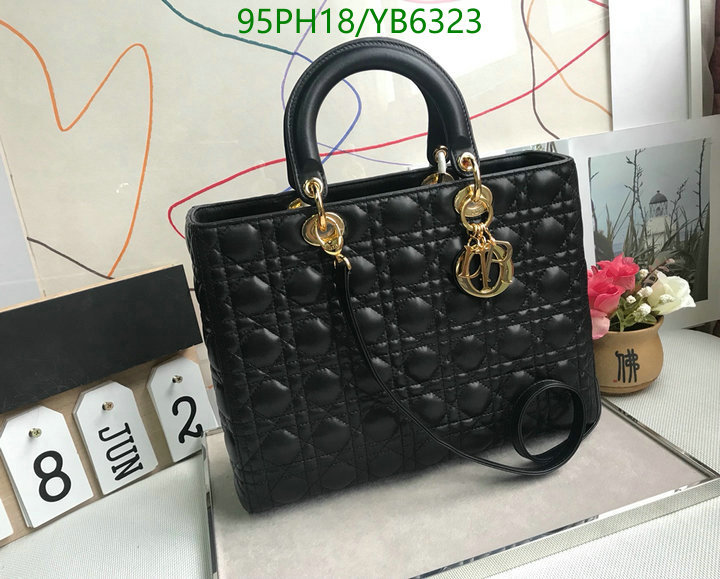 Dior Bags-(4A)-Lady- Code: YB6323 $: 95USD