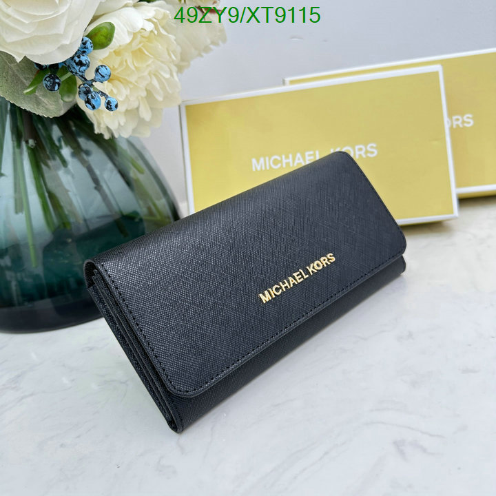 Michael Kors Bag-(4A)-Wallet- Code: XT9115 $: 49USD