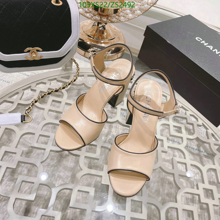 Women Shoes-Chanel Code: ZS2492 $: 105USD