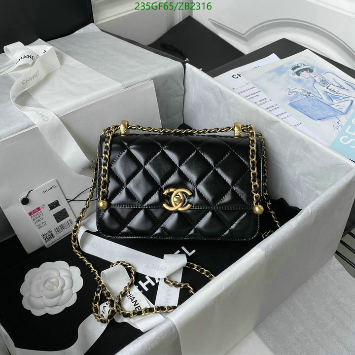 Chanel Bag-(Mirror)-Diagonal- Code: ZB2316 $: 235USD