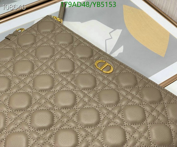 Dior Bags-(Mirror)-Clutch- Code: YB5153 $: 179USD