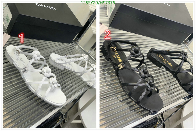 Women Shoes-Chanel Code: HS7376 $: 125USD