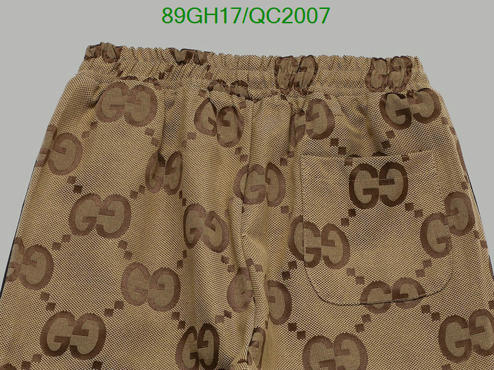 Clothing-Gucci Code: QC2007 $: 89USD