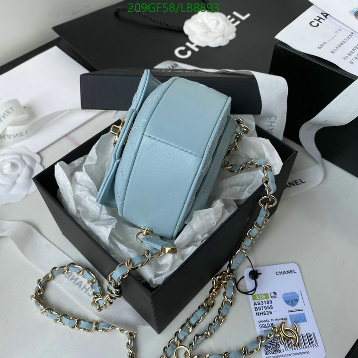 Chanel Bag-(Mirror)-Diagonal- Code: LB8893 $: 209USD