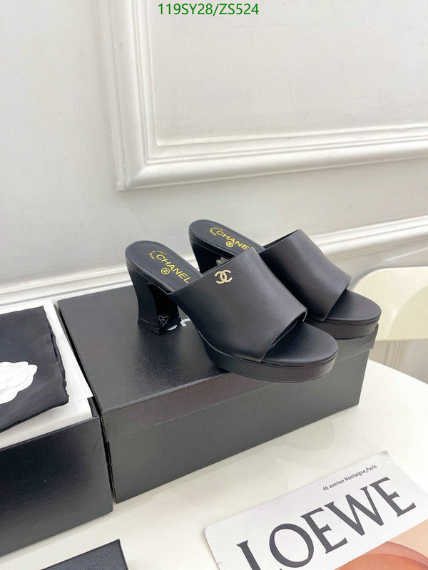 Women Shoes-Chanel Code: ZS524 $: 119USD