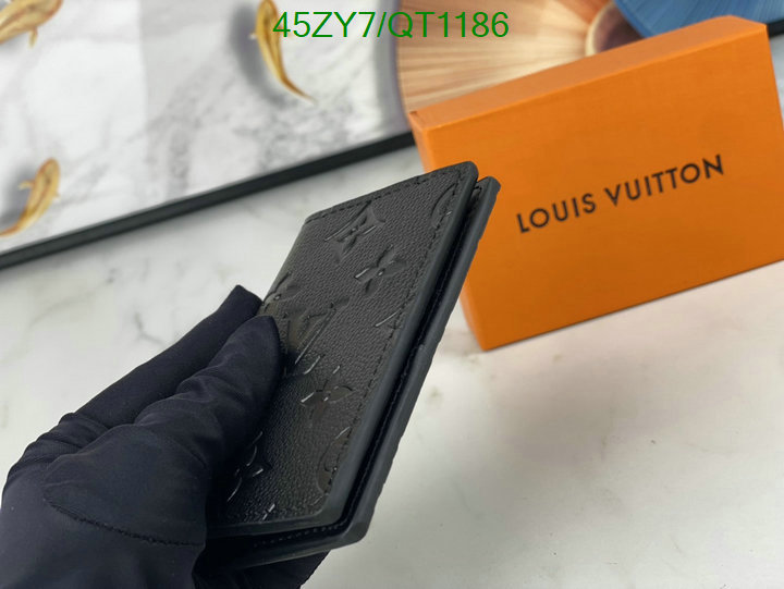 LV Bag-(4A)-Wallet- Code: QT1186 $: 45USD