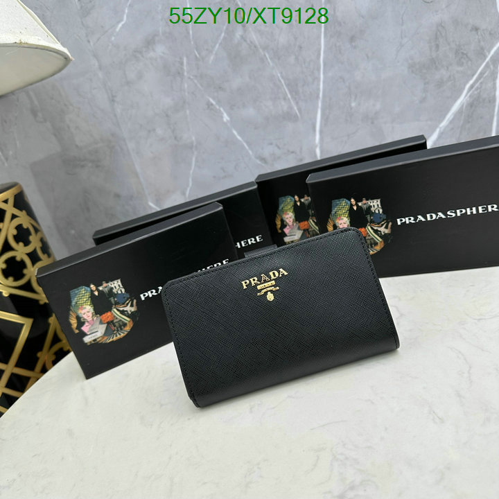 Prada Bag-(4A)-Wallet- Code: XT9128 $: 55USD