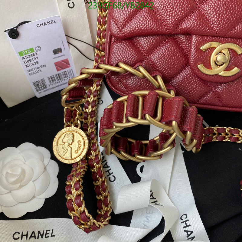 Chanel Bag-(Mirror)-Diagonal- Code: YB2842 $: 239USD