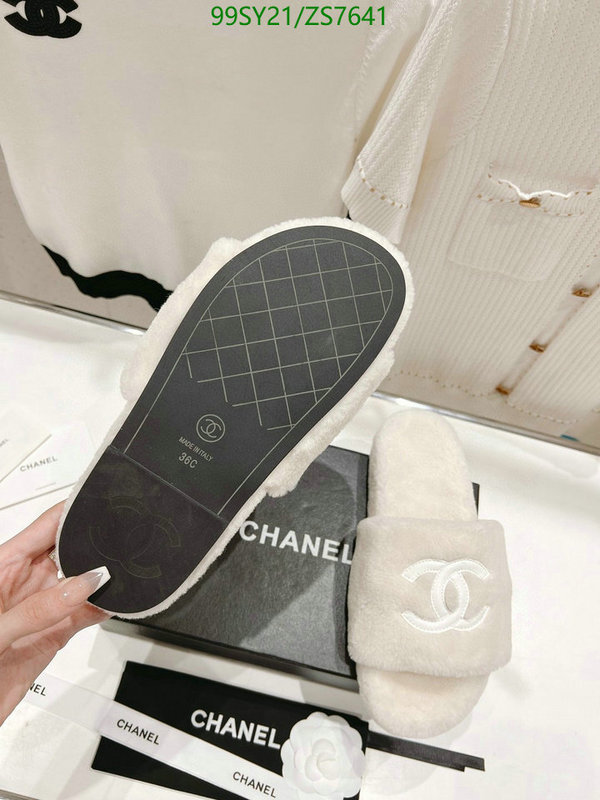 Women Shoes-Chanel Code: ZS7641 $: 99USD