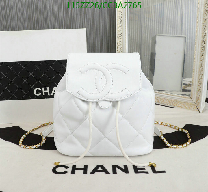 Chanel Bags-(4A)-Backpack- Code: CCBA2765 $: 115USD