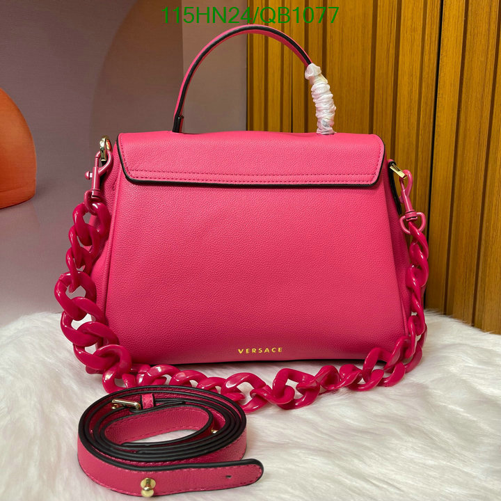 Versace Bag-(4A)-Handbag- Code: QB1077 $: 115USD