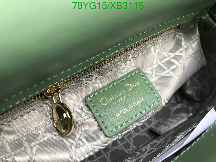 Dior Bags-(4A)-Lady- Code: XB3115 $: 79USD