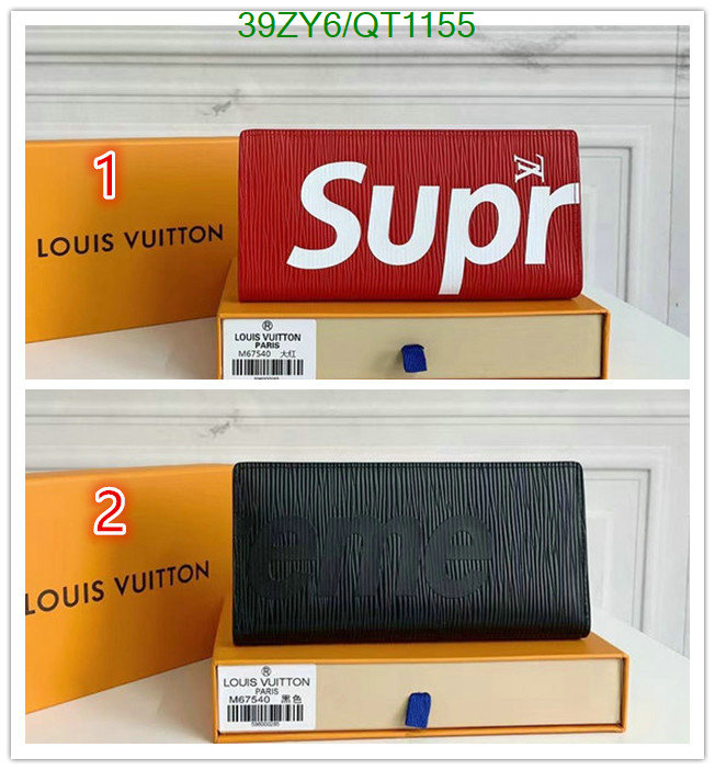 LV Bag-(4A)-Wallet- Code: QT1155 $: 39USD