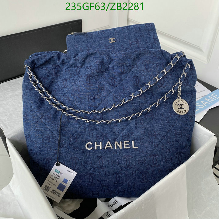 Chanel Bag-(Mirror)-Handbag- Code: ZB2281 $: 235USD