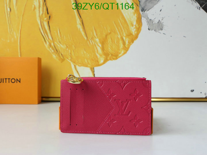 LV Bag-(4A)-Wallet- Code: QT1164 $: 39USD