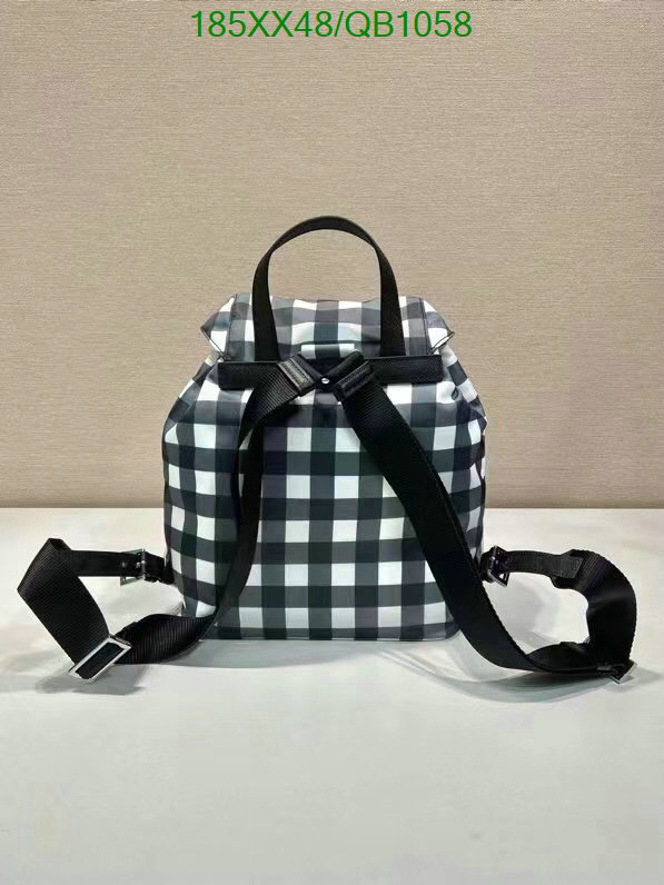 Prada Bag-(Mirror)-Backpack- Code: QB1058 $: 185USD