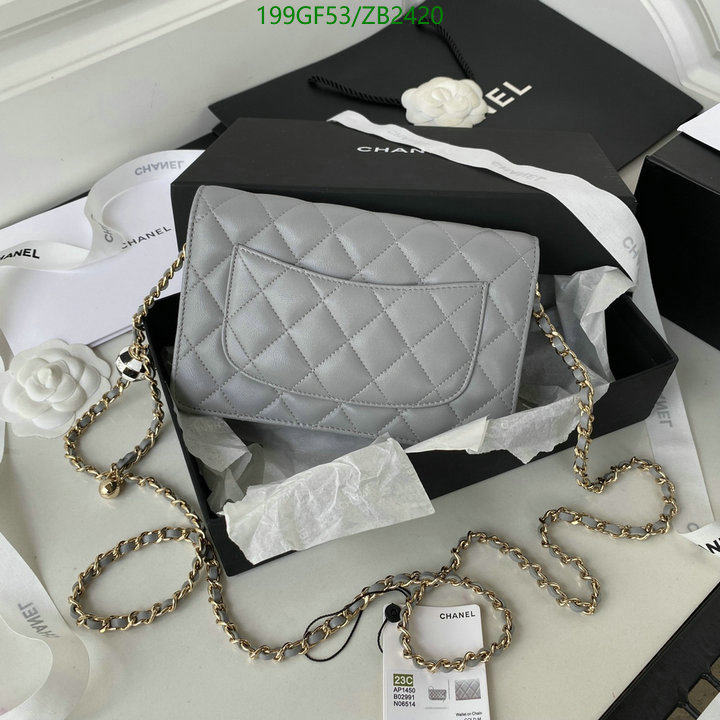 Chanel Bag-(Mirror)-Diagonal- Code: ZB2420 $: 199USD