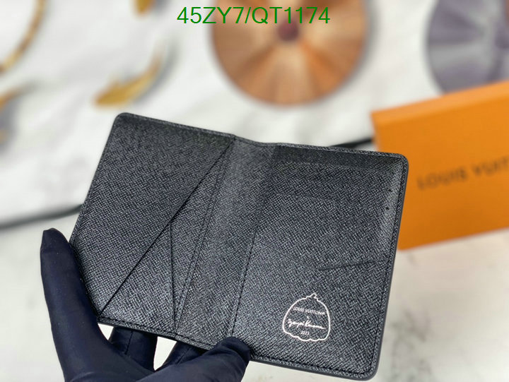 LV Bag-(4A)-Wallet- Code: QT1174 $: 45USD