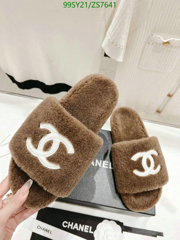 Women Shoes-Chanel Code: ZS7641 $: 99USD