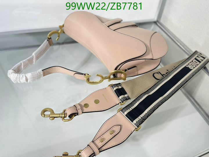 Dior Bags-(4A)-Saddle- Code: ZB7781 $: 99USD