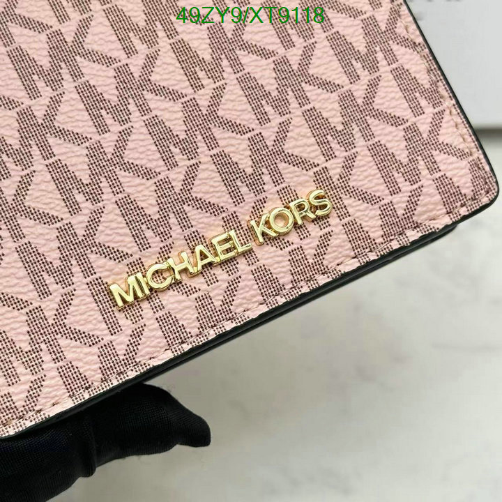 Michael Kors Bag-(4A)-Wallet- Code: XT9118 $: 49USD