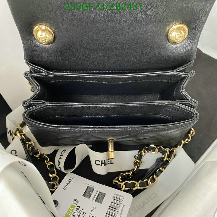 Chanel Bag-(Mirror)-Diagonal- Code: ZB2431 $: 259USD