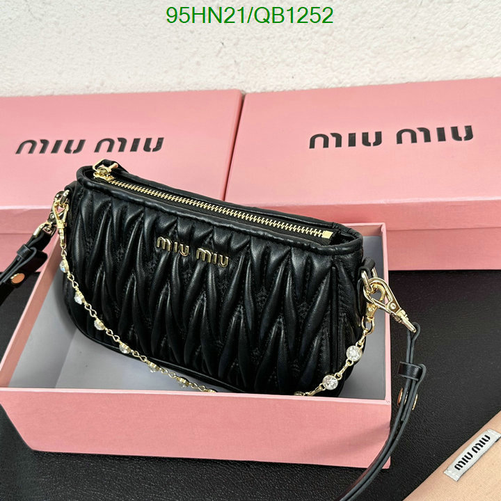 Miu Miu Bag-(4A)-Diagonal- Code: QB1252 $: 95USD